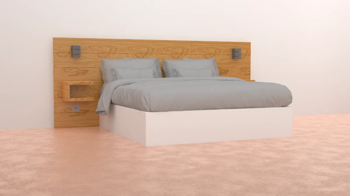 Cama impresa en 3D